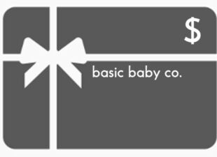 where can I buy a baby gift card? From basic baby co in Vancouver