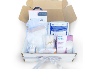 Postpartum care package for a new mom