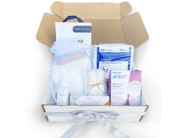 Postpartum care package for a new mom