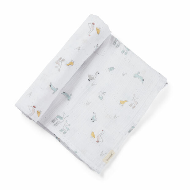 Swaddle Blanket in Baby registry must haves gift bundle