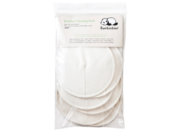 a pack of nursing pads that are a top product for new moms to help them through postpartum 